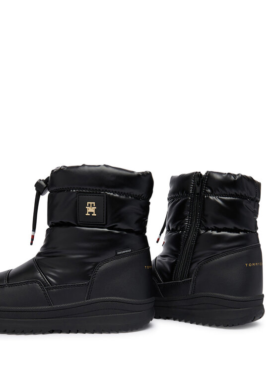 Tommy Hilfiger Cizme de zăpadă Tommy Hilfiger Loki T3AD-35206-1474 S Negru