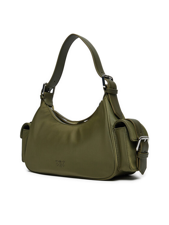 PINKO Kabelka PINKO Cargo Bag Classic Kaki