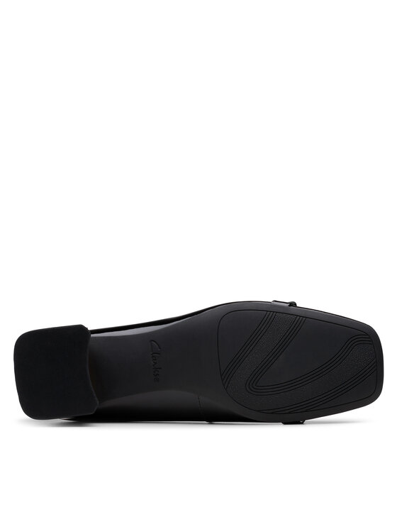 Clarks Laiviņas Clarks Nyta45 Court 26181317 Melns