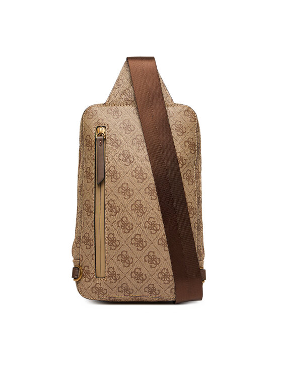 Guess Плоска сумка Guess HMMILO P5226 Коричневий