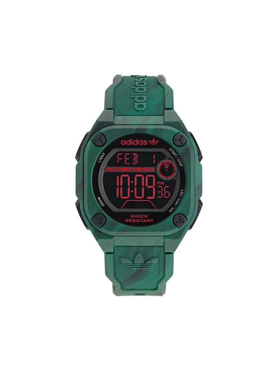 Reloj adidas Originals City Tech Two GRFX AOST23573 Verde | Zapatos.es