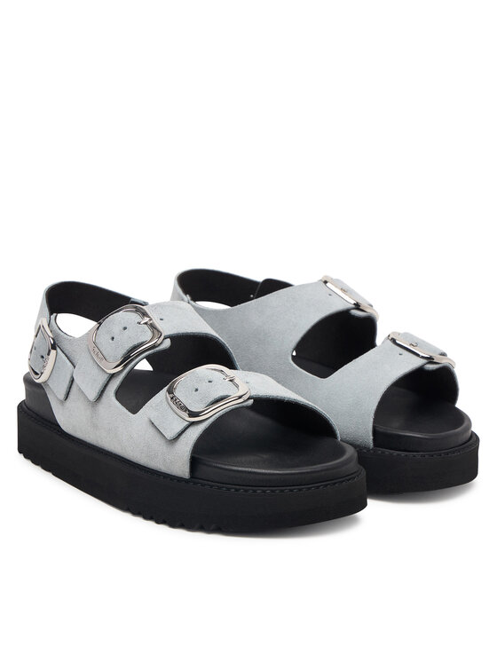 Scholl Босоніжки Scholl Blake 2 Straps F00776 Світло-синій