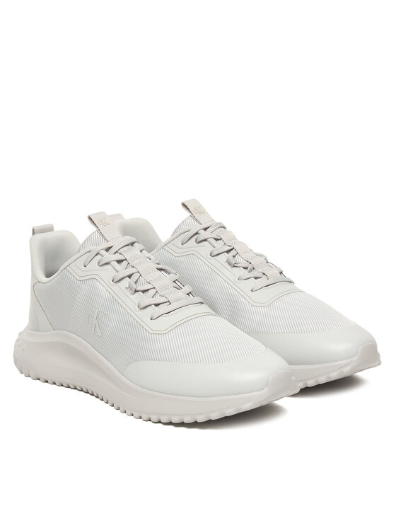 Calvin Klein Sneakers Calvin Klein Eva Runner Lace Up Mat Mix YM0YM01442 Gri