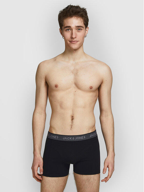 Jack & Jones Jack & Jones Boxershorts-Set Waistband 12127816 Schwarz