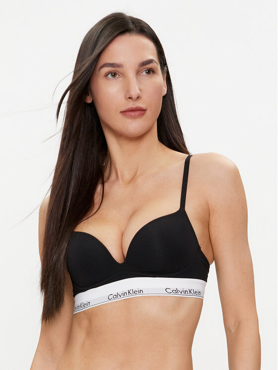 Calvin Klein Underwear Calvin Klein Underwear Pakelianti (push-up) liemenėlė 000QF7623E Juoda