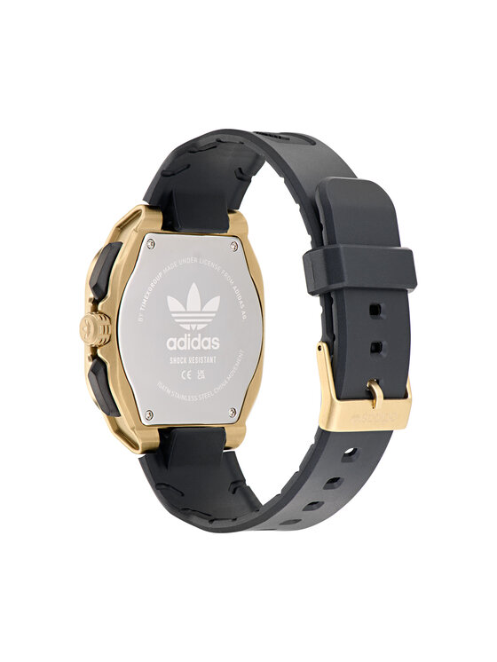 adidas Originals Karóra adidas Originals City Tech Three Chrono AOFH24018 Fekete