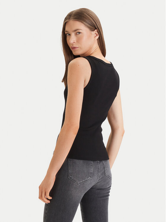 Guess Guess Top W6GP22 K2954 Nero Regular Fit