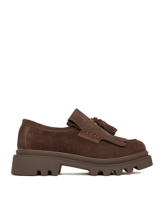 Badura Loafersy Badura EO-ARLETTE-01 Brązowy
