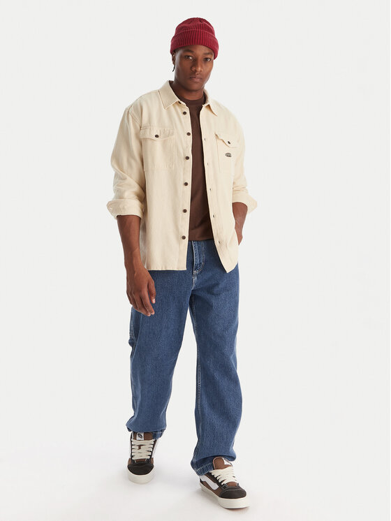 Billabong Billabong Camisa Del Mar Flannel EBYWT03018 Beis Regular Fit