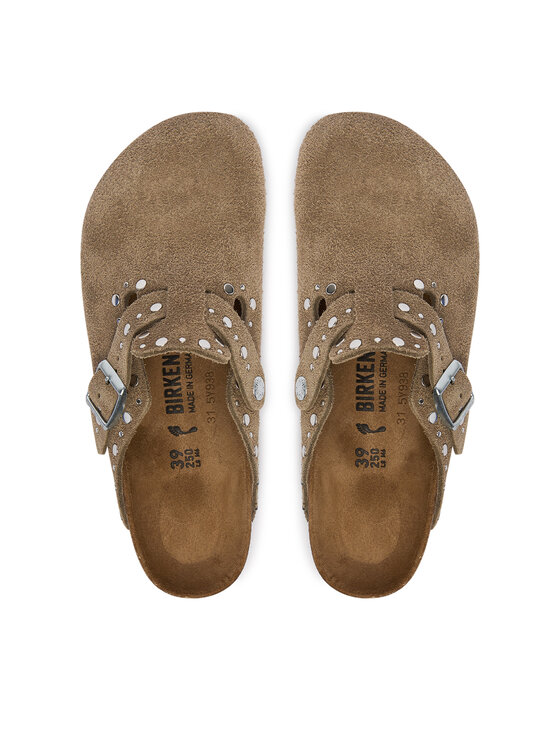 Birkenstock Шльопанці Birkenstock Boston Rivet 1030418 Бежевий