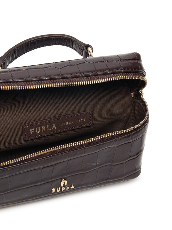 Furla Дамска чанта Furla Camelia Micro WE00625 BX4255 2460S Тъмнокафяв