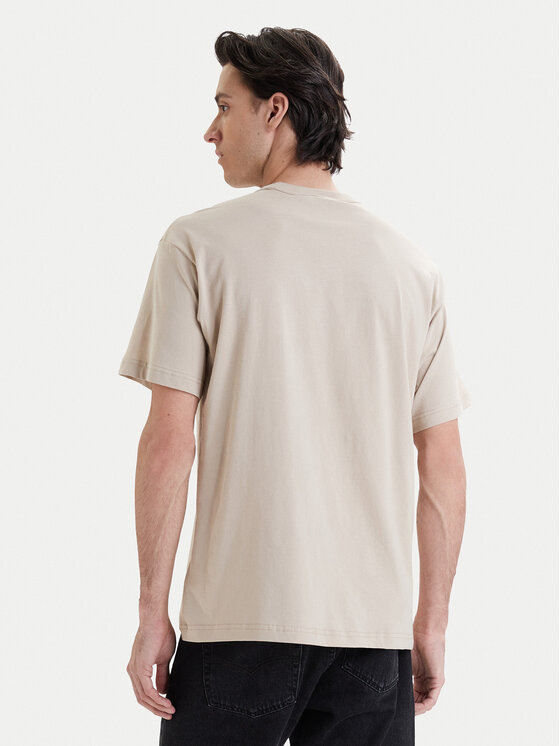 Versace Jeans Couture Versace Jeans Couture Camiseta 80GAHT01 CJ00T Beis Regular Fit