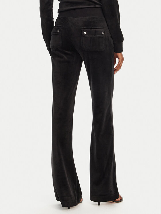 Juicy Couture Juicy Couture Pantalones de chándal Layla JCBBJ125806 Negro Regular Fit