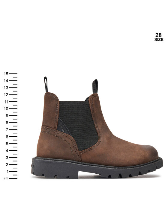 Geox Gležnjarji Geox J Shaylax Boy J16FAA 00045 C0582 S Rjava