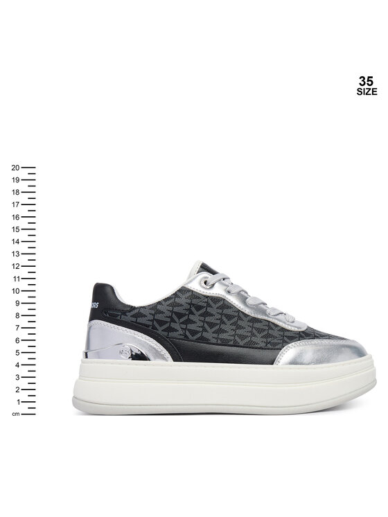 MICHAEL Michael Kors Снікерcи MICHAEL Michael Kors Hayes MK02735002 Чорний