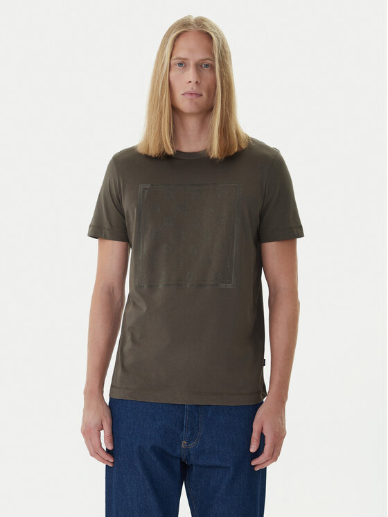 JOOP! JOOP! Camiseta 17 JJ-21Bajo 30047429 Marrón Modern Fit
