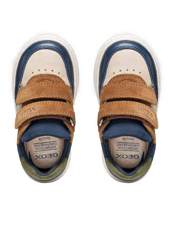 Geox Sneakersy Geox B Nashik Boy B465NC 0CL22 C0819 S Beżowy