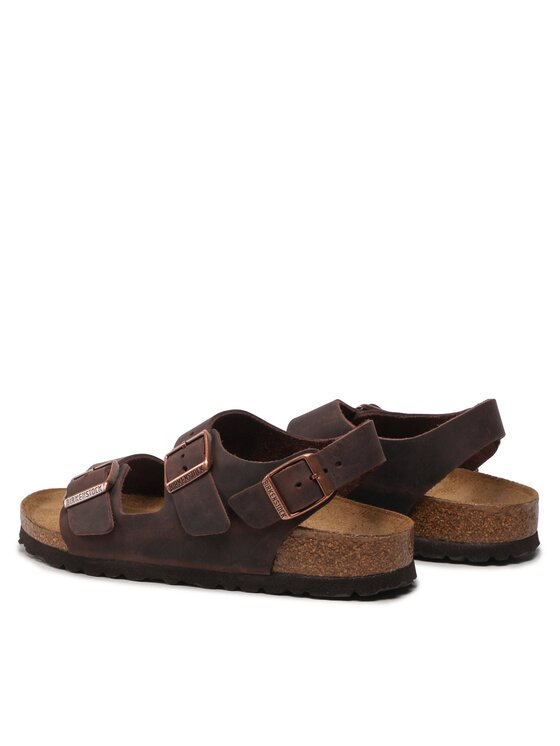 Birkenstock Босоніжки Birkenstock Milano 34873 Коричневий