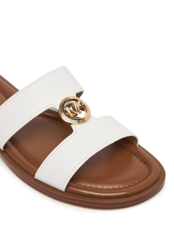 MICHAEL Michael Kors Шльопанці MICHAEL Michael Kors Ering Flat 40S6ERFS2L Білий