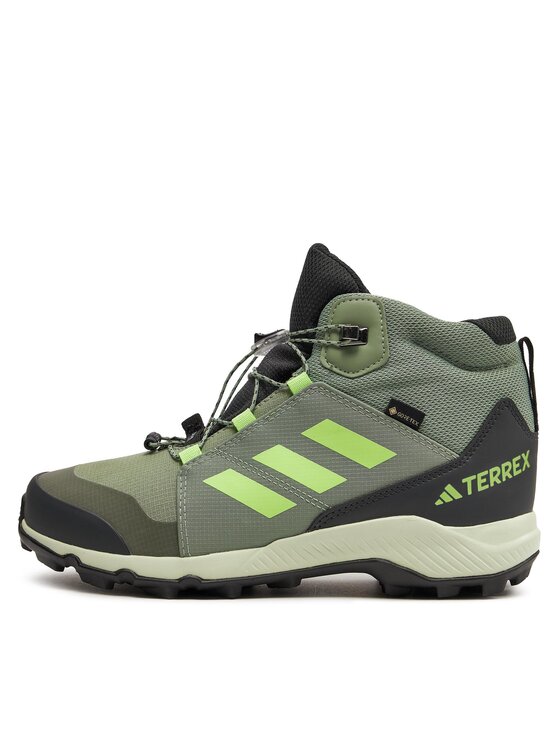 adidas Trekingová obuv adidas Terrex Mid GORE-TEX Hiking IE7619 Zelená