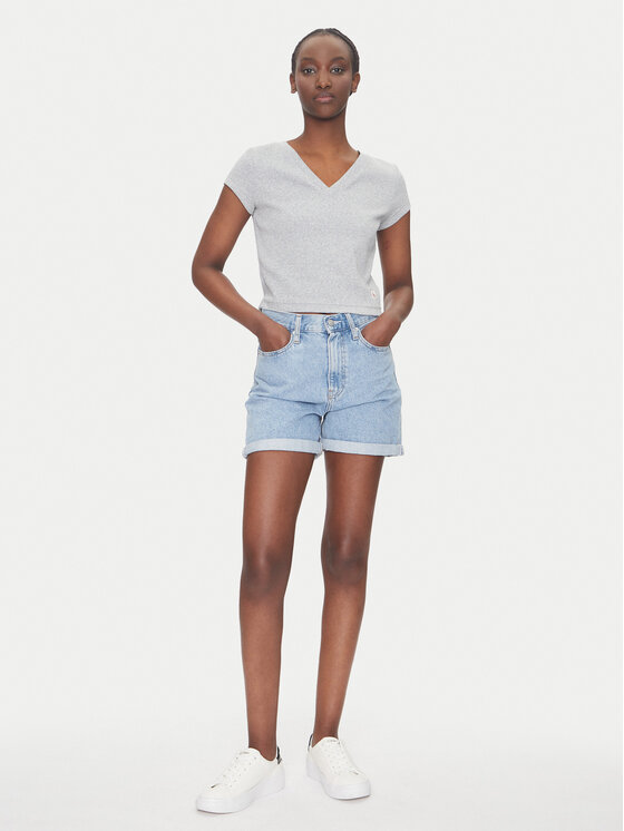 Calvin Klein Jeans Calvin Klein Jeans Majica LV047C910G Siva Regular Fit