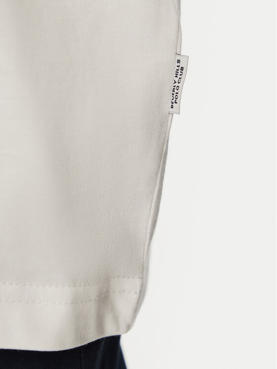 Beverly Hills Polo Club Beverly Hills Polo Club Футболка P-SS26M-TS1290 Білий Regular Fit