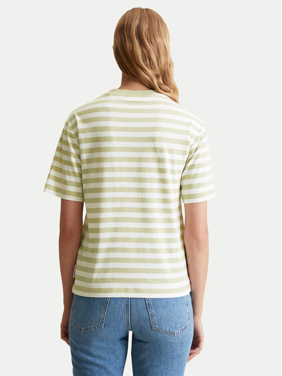 Marc O'Polo Denim Marc O'Polo Denim Camiseta 500 0006 509 Verde Relaxed Fit