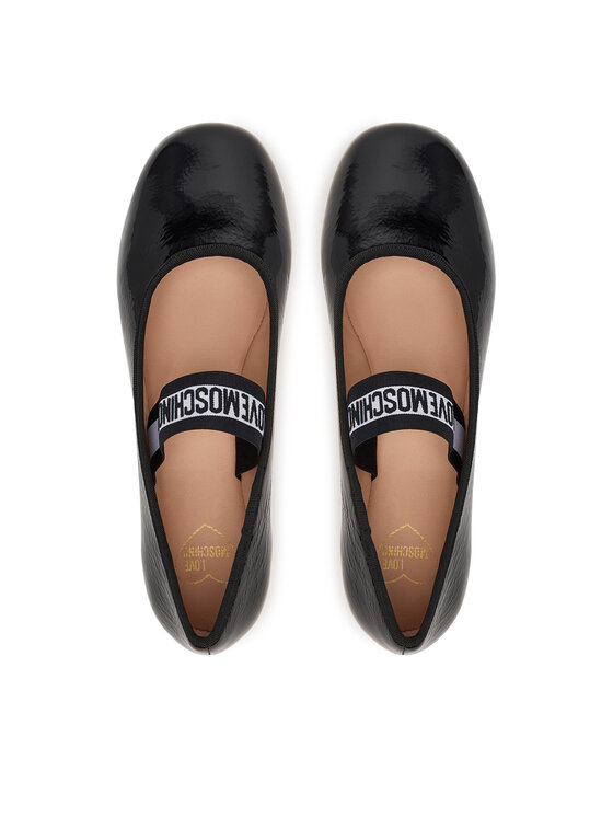 LOVE MOSCHINO Балетки LOVE MOSCHINO JA11071G1NII000041 Чорний