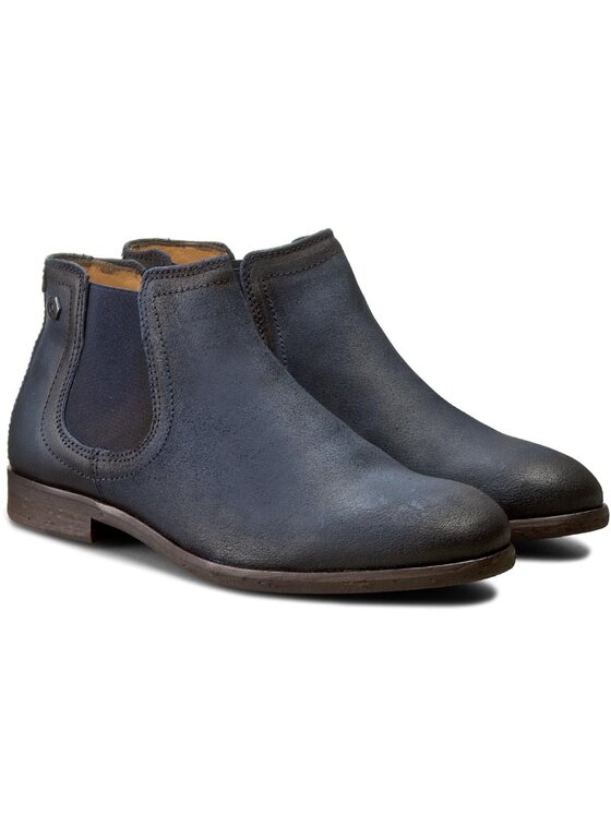 Tommy Hilfiger Gležnjarji Chelsea Tommy Hilfiger DENIM David 3B EM56821732 Mornarsko modra