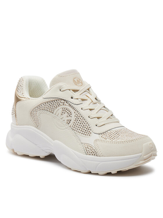 MICHAEL Michael Kors Снікерcи MICHAEL Michael Kors Sami 43S4SMFSDD Бежевий