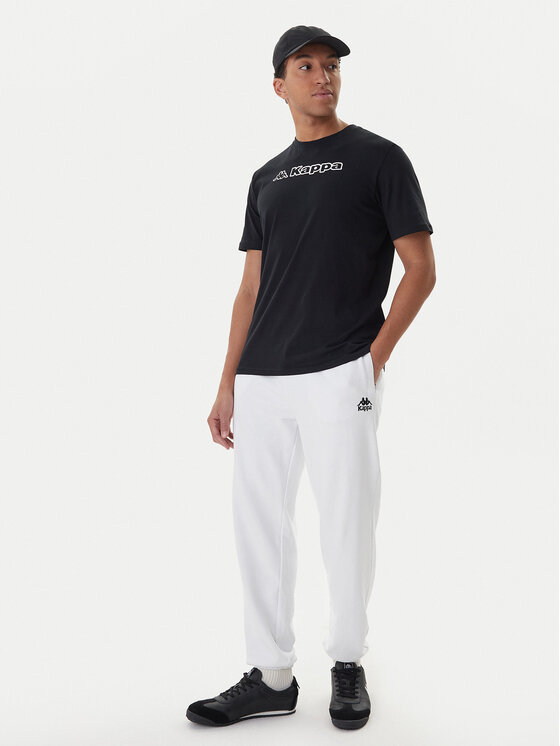 Kappa Kappa Donji dio trenerke Gothenburg 331U7EW Bijela Regular Fit