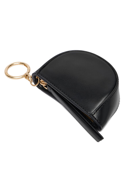 Calvin Klein Atslēgu maks Calvin Klein Ck Embossed Mini Pouch Bag Charm LV04F1190G Melns