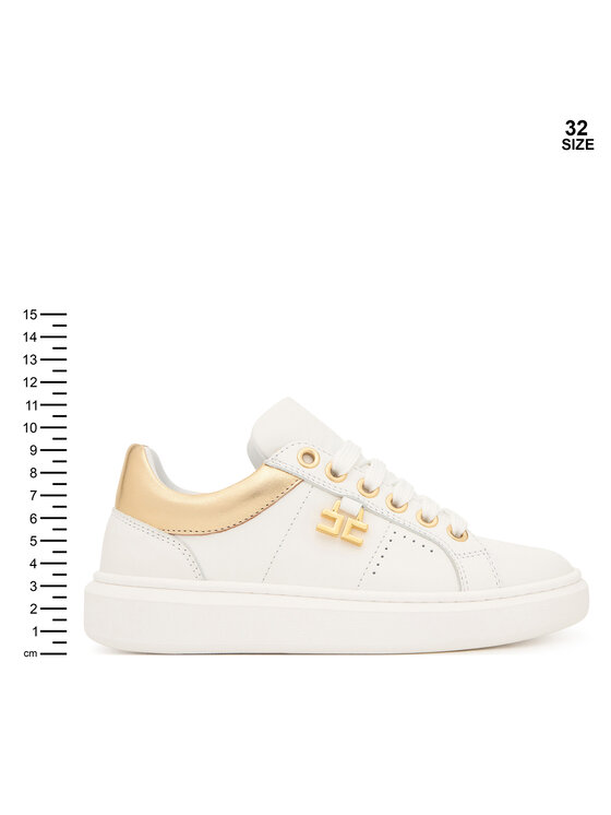 Elisabetta Franchi Снікерcи Elisabetta Franchi F4A9-E0506-0092 S Білий
