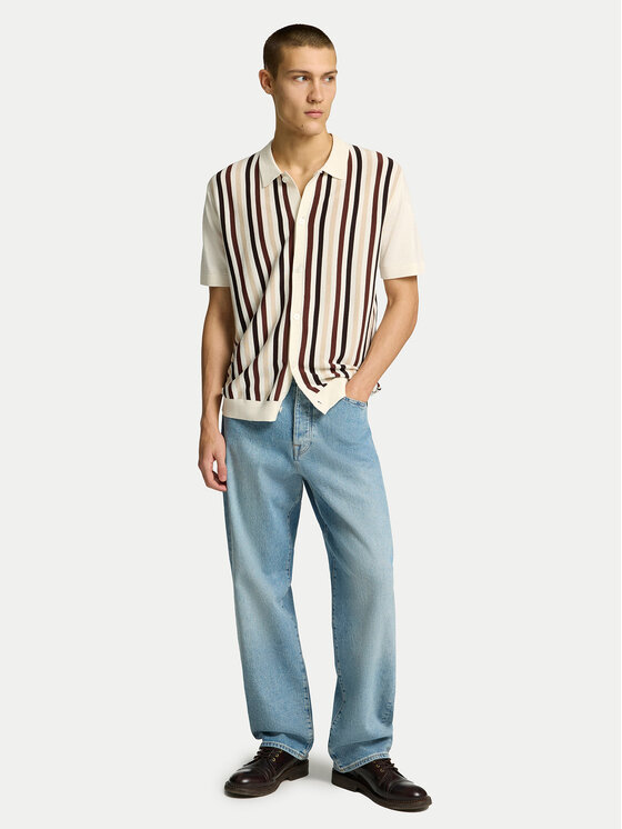 Selected Homme Selected Homme Polo 16096371 Μπεζ Regular Fit