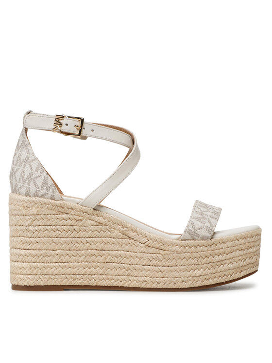 MICHAEL Michael Kors Espadrile MICHAEL Michael Kors Serena Wedge Espadrille 40S2SEMS1B Bijela