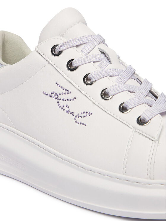 KARL LAGERFELD Снікерcи KARL LAGERFELD Kapri KL62518 Білий