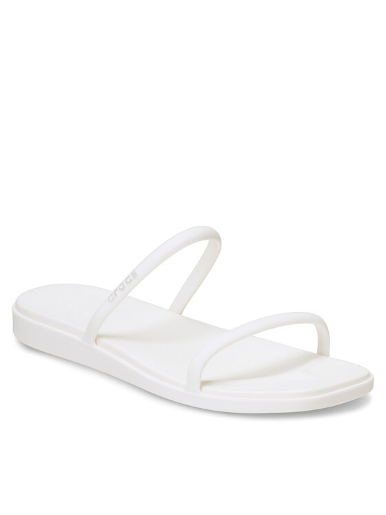 Crocs Шльопанці Crocs Miami Two Strap Sandal 209795 Сірий