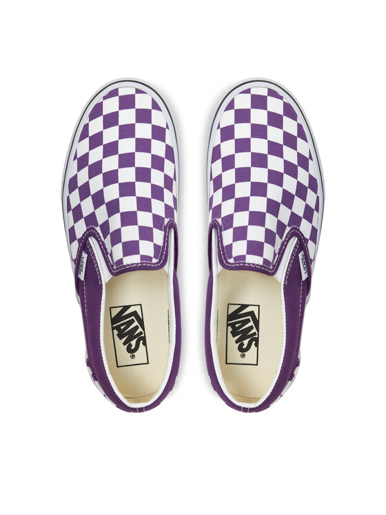 Vans Tenisówki Vans Classic Slip-On VN000BVZ1N81 Fioletowy