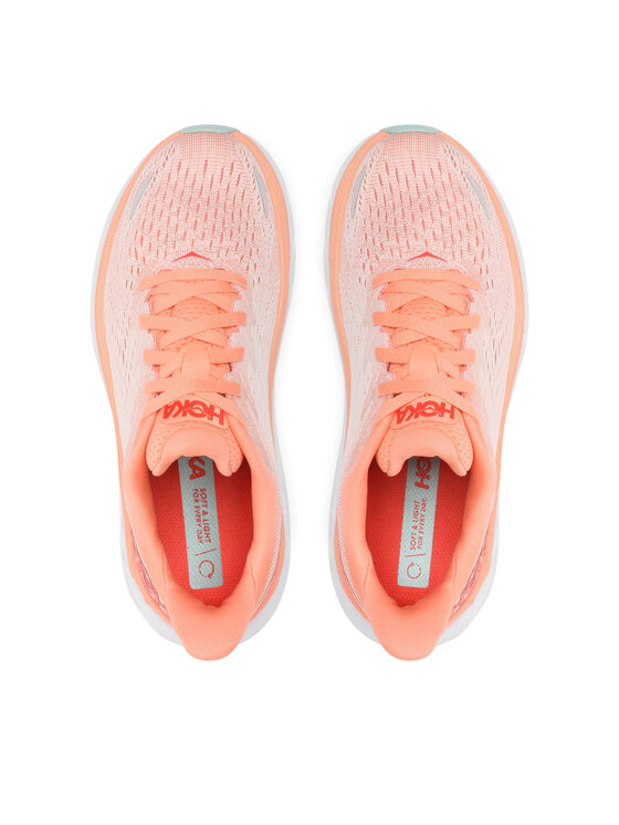 Hoka Взуття для бігу Hoka W Clifton 8 1119394 Оранжевий