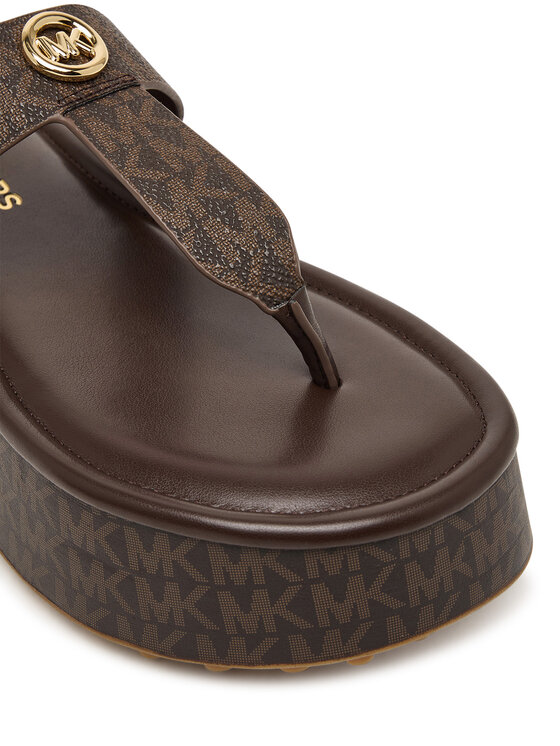 MICHAEL Michael Kors В'єтнамки MICHAEL Michael Kors Koya Flip Flap 40R6KOFA2B Коричневий