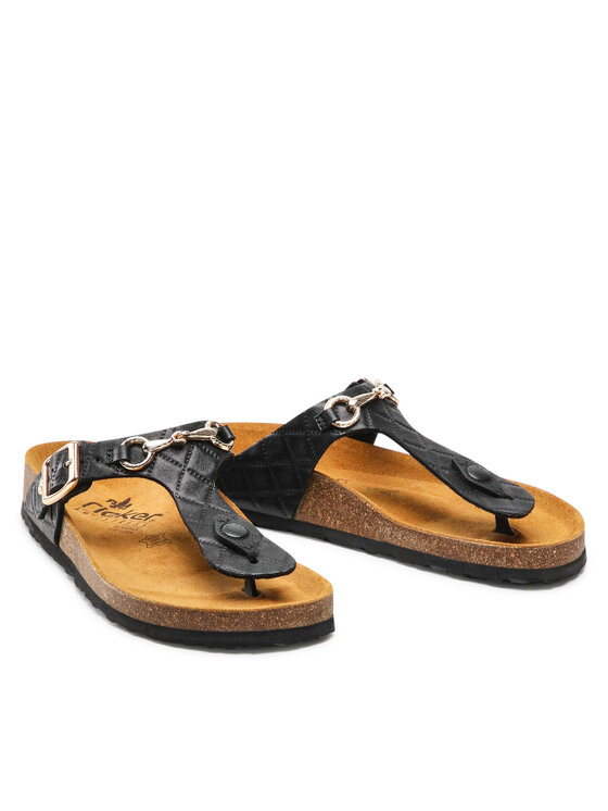 Rieker Flip-flops Rieker V8390-00 Fekete