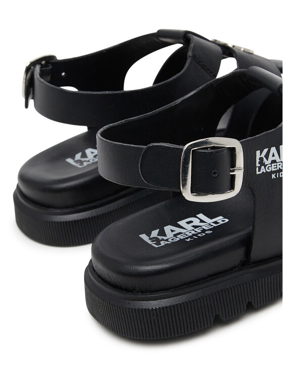 Karl Lagerfeld Kids Sandali Karl Lagerfeld Kids Z30372 M Črna