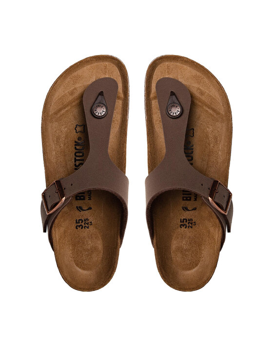 Birkenstock Žabky Birkenstock Gizeh Bs 0043753 Hnědá