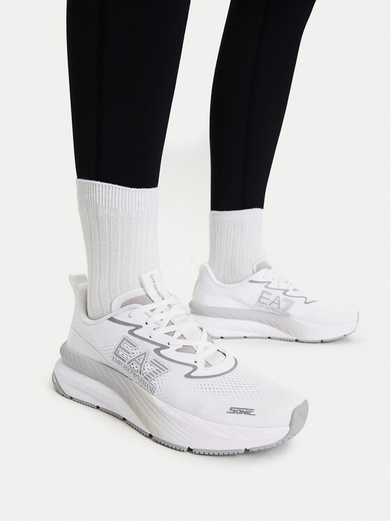 EA7 Emporio Armani Sneakersy EA7 Emporio Armani 7X000603 AF22914 MZ484 Sivá