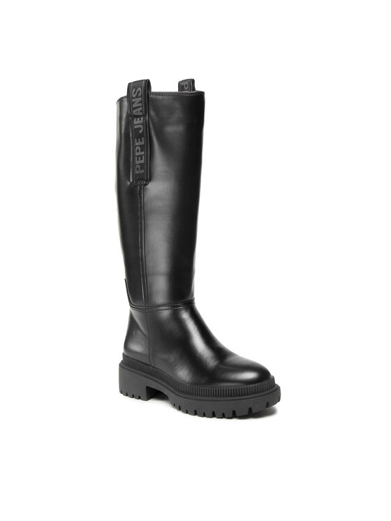 Pepe Jeans Zimski škornji Pepe Jeans Bettle Handler PLS50461 Črna