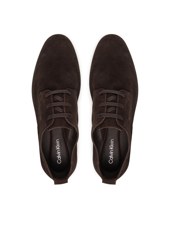 Calvin Klein Scarpe basse Calvin Klein Low Prof Derby Su HM0HM02232 Marrone