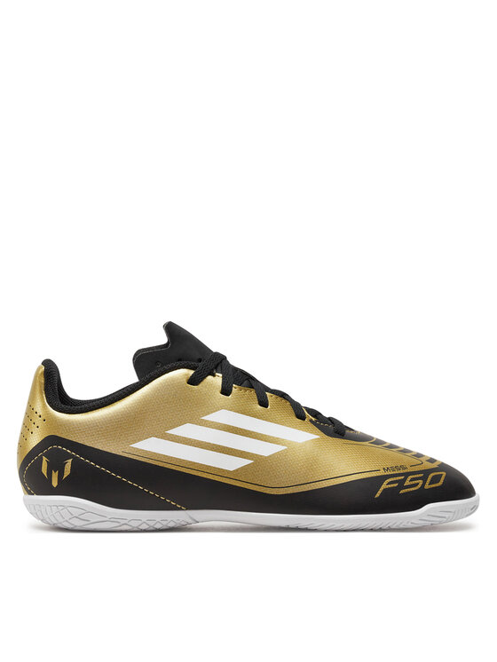 adidas Buty do piłki nożnej adidas F50 Club In J Messi IG9326 Złoty