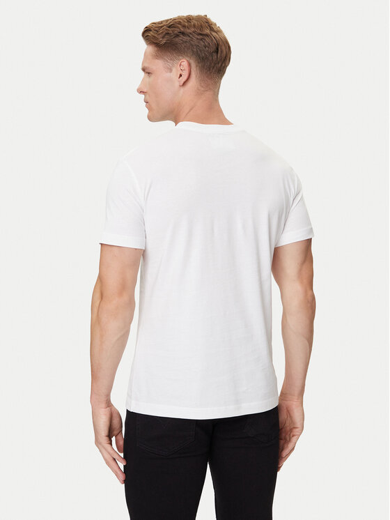 Versace Jeans Couture Versace Jeans Couture Camiseta 79GAHT00 CJ00T Blanco Regular Fit
