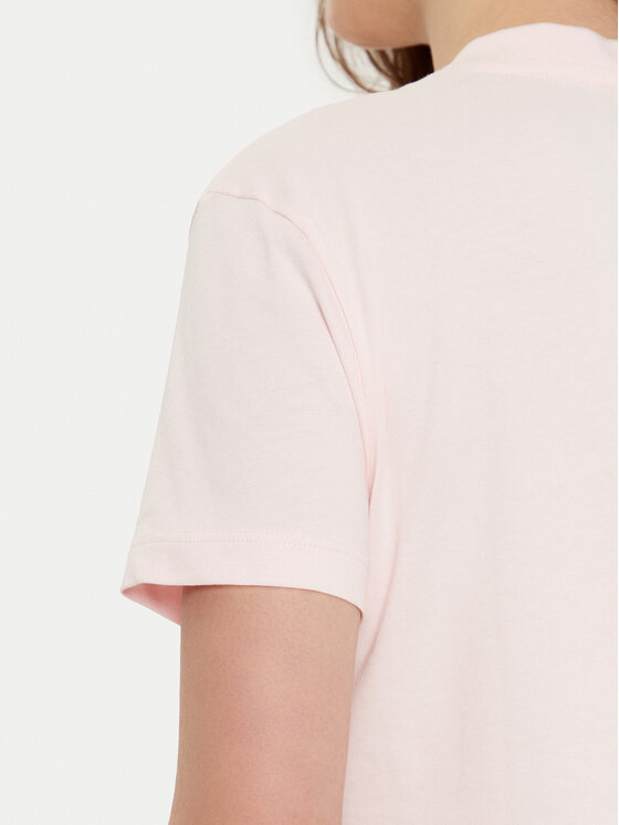 Lacoste Lacoste Футболка TF9246 Рожевий Slim Fit