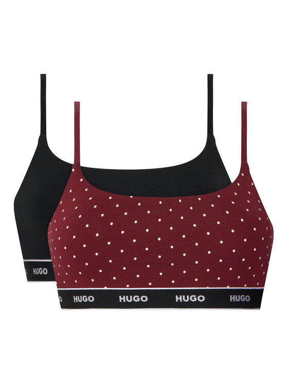 HUGO HUGO Conjunto de sujetadores tipo top 50545712 Rojo